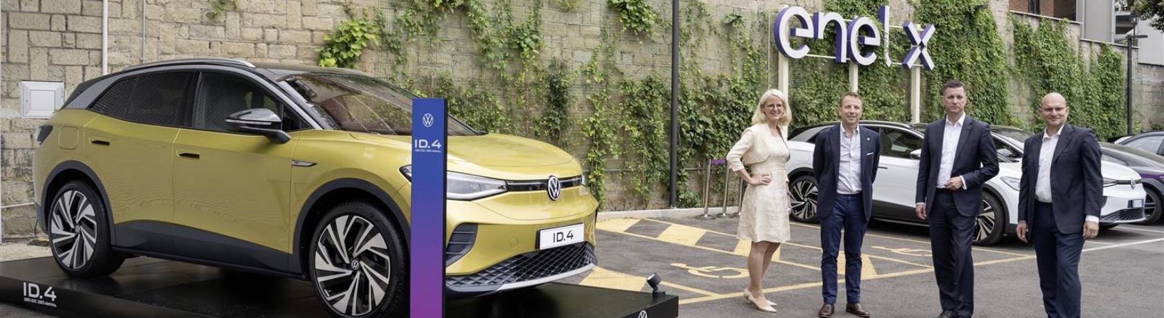 Volkswagen Group and Enel X, a joint venture for e-mobility in Italy 